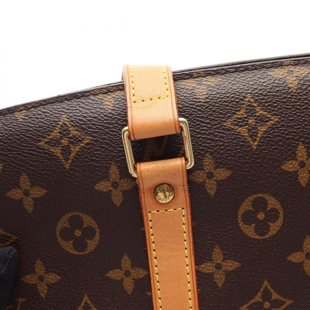 LOUIS VUITTON Authentic Brown Monogram Leather Shoulder Bag - Picture 10 of 15